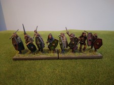 16, 28 mm bemalte Gießerei alte deutsche Kriegsband Krieger & Gefechte