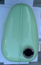 Tropfentank NSU Quickly 3,2L.  Farbe Weissgrün Originalteil.