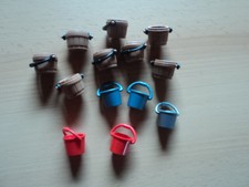 Verschiedene Eimer Playmobil 