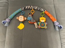 Spielebogen für Kinderwagen / Babyschale / Hochstuhl / Babybett | Tiere 