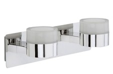 LED Wandleuchte 2x 5 W Spiegelleuchte Badlampe Badleuchte Briloner Surf 2247-028