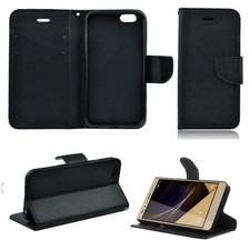 Fancy Buch Handy Tasche f Samsung Galaxy A3 (2016) SM-A310 Seiten Klapp Etui SCH