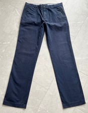 Tommy Hilfiger Herren Jeans Hose W32 L34 Chino Jeans Dunkelblau