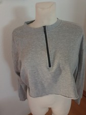 Public Design Shirt Gr 36 Grau Bauchfrei 