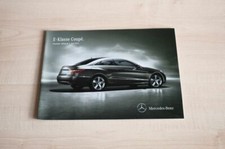 231933) Mercedes E-Klasse Coupe A207 - Preisliste & Extras - Prospekt 04/2011