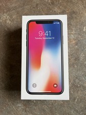 iPhone X, Space Gray, 64GB, ohne Simlock, OVP, sehr guter Zustand, Zubehörpaket
