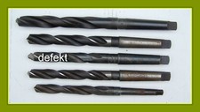 Konvolut 4 HSS Spiralbohrer MK Morsekegel  - 14,5/15,5/defekt/16,0/17/19 mm