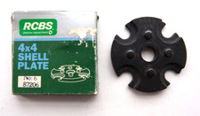 RCBS 4x4 SCHALENPLATTE NR. 6 #87206 Nachladepresse .38 SPL .22 REM .357 MAG