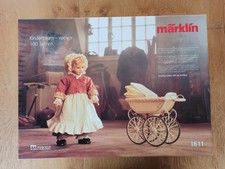 MÄRKLIN 1611 Puppenwagen und HEIDI OTT PUPPE - in OVP mit Zertifikat
