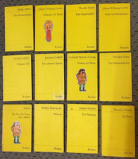 Reclam Hefte Klassiker Sammlung / 12 Hefte