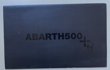 ABARTH 500 esseesse Katalog Prospekt Broschüre Mappe von 2009