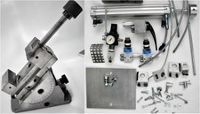 Präzisions-Winkel-Schraubstock*Spreitzer*schwenkbar*viel FESTO Zubehör-Konvolut