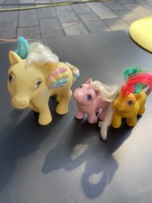 My little Pony G1 Rarität Sammler 80er Jahre Sammlung 3 Stück Hasbro
