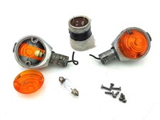 Ochsenauge Blinker Satz Lenkerend Blinker Relais gebraucht Hercules Zündapp Puch