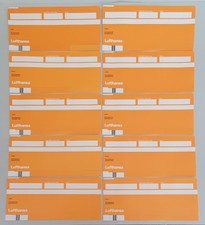 10 Lufthansa Einsteigekarten / Infant / Kleinkind Boarding Pass 80er Jahre !