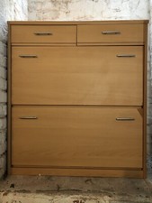 Schöner Schuhschrank Ahorn-Dekor