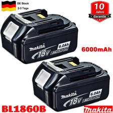 2X 6AH Ersatz Original Akku Für Makita BL1860B 18V LXT Li-ion BL1850B BL1830 LED
