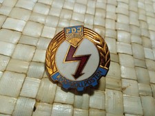 DDR  FDJ KONTROLLPOSTEN  Metall