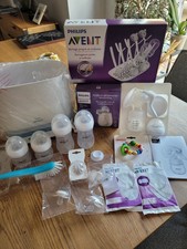 Philips Avent Mega Set Sterilisator Flaschenwärmer Milchpumpe Schnuller Sauger 