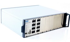 Auerswald COMmander Basic 2 19" TK Anlage (linke Hallterung + Griff abgebrochen)