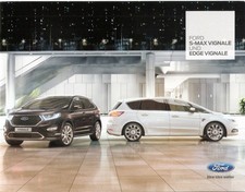 Prospekt / Brochure Ford S-Max Vignale und Edge Vignale 02/2015 mit PL S-Max