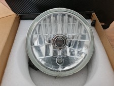 5¾" H4 Klarglas Scheinwerfereinsatz für Harley Davidson Suzuki Yamaha Universal 
