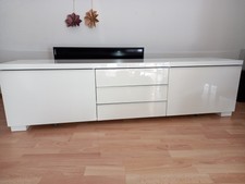 TV Möbel Lowboard Schrank weiß Ikea 