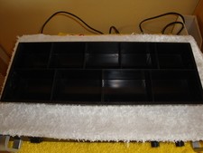 Kasseneinsatz f.Kleingeld Kasse Einsatz ca 35,5x 13 x 5 mit 9 Fächern 
