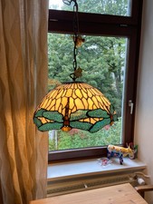 Hängeleuchte | Stil Tiffany Dragonfly | handgelötetes Mosaik