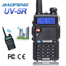 BaoFeng UV-5R UHF/VHF 128CH VOX Radio Walkie-Talkie Hand-Funkgerät DE 2M/70cm