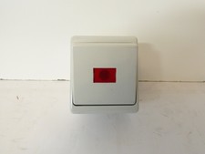 GIRA FEUCHTRAUM Kontroll- SCHALTER GRAU  IP54 Aufputz NEU