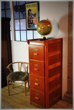 Pfeiler Kommode Aktenschrank "Fortschritt" Ordnungsliebe made in Germany 1930