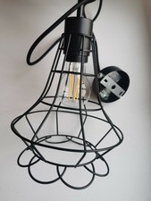 E27 Kronleuchter Schwarz LED Pendelleuchte Deckenleuchte Licht Lampe Leuchte blk