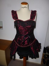 Kostüm Fasching Karneval Mottoparty Halloween SEXY-HEXE Saloon Gr. M