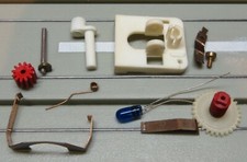 Faller AMS  -- Blinklicht Aufsatz mit Zahnrad für VW Bulli Krankenwagen (BNL172)