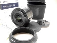 19mm AF 1:2.8 A Art DN E Sigma Black Ø46 F2.8 für SONY ALPHA E-Mount