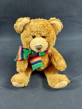 Kuschelwuschel Bär ??? Teddy mit Schal Kuscheltier Plüsch ca. 22 cm  CE 