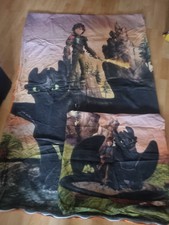 DRAGONS Drachenzähmen Bettwäsche Ohnezahn 80x80 / 135x200