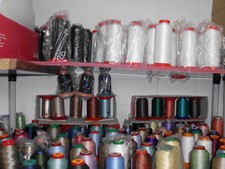 5 Rollen 5000 m Pekirgarne für Overlock & Blindstichnähmaschine (0,0002 €/1 m)  