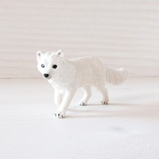 Schleich Polarfuchs 14638 #W404, Tier Spiel Figur, Sammler Deko Geschenk Rarität