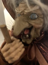 Hexe Brockenhexe Helloween  40 cm