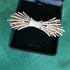 GROSSE ""HEUBEL"" DESIGNER KRISTALL VINTAGE BROSCHE - Herrliche Qualität - Atemberaubend