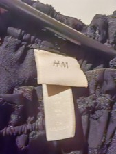 Schwarze Sommer kleid HM 44