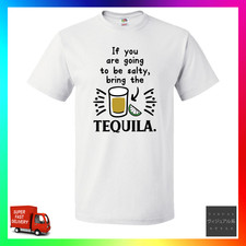 Falls Sie vorhaben zu salzig bringen Tequila Tshirt T-Shirt Tee trinken Wortspiel lustig