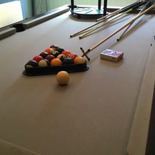 Pool Billard Tisch mit Zubehör