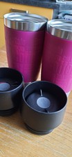 2 Stück Emsa travel mug 360ml Thermobecher pink