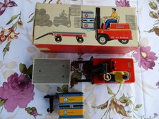 MSB DDR Blech Spielzeug Gabelstapler Stabler Rolly Anhänger Fahrerfigur Ostalgie