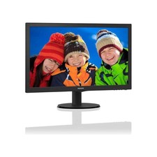 Philips Monitor 243V5L, 23,6 Zoll/59,9 cm, 1920x1080, 60 Hz, Zustand: Seh gut