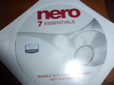 Nero 7 Essentials Suite 1 mit Seriennr. auf der Rückseite