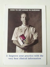 Krankenpflege Times Magazine Werbung Postkarte